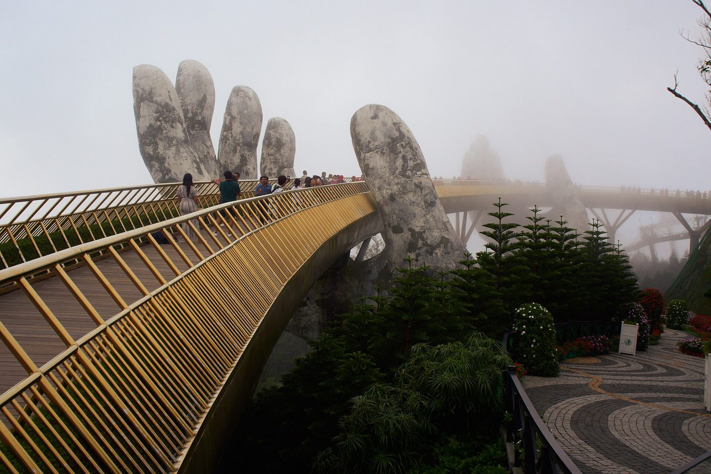 Cầu Vàng ở Bà Nà Hills